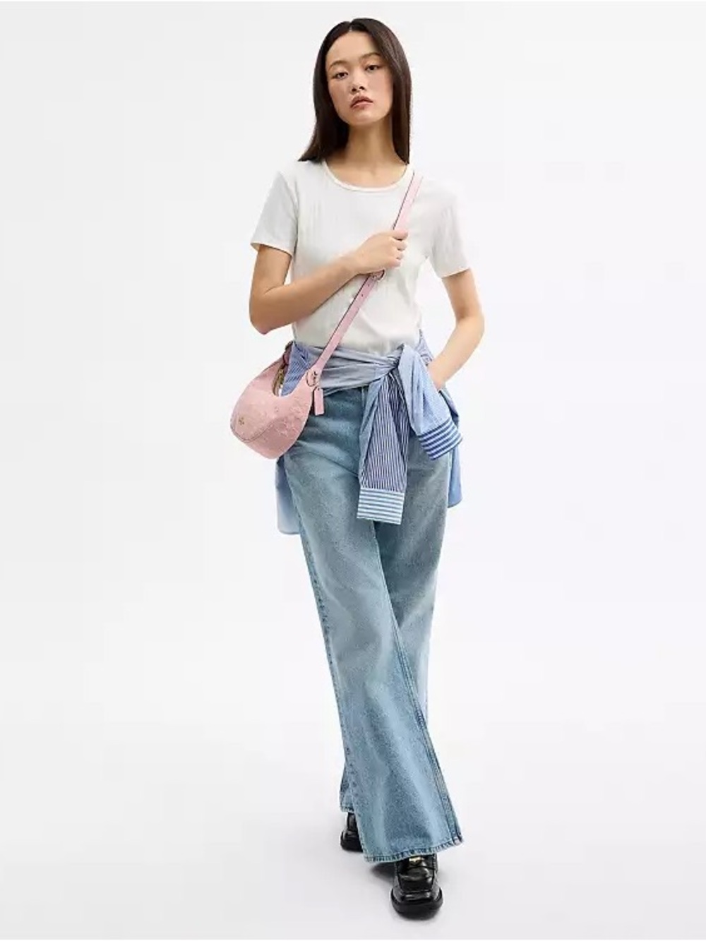 Coach Pink Denim Emily - Picture 9 of 9